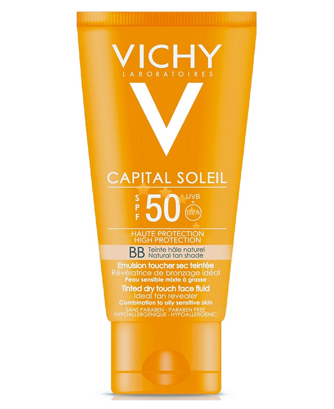 Vichy Linea Ideal Soleil SPF50 Dry Touch BB Cream Emulsione Colorata 50 ml
