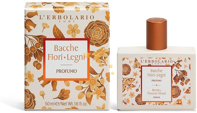 L'Erbolario Linea Bacche Fiori Legni - Profumo 50ml