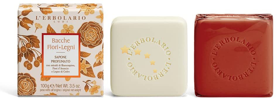 L'Erbolario Linea Bacche Fiori Legni - Saponr Profumato 100gr