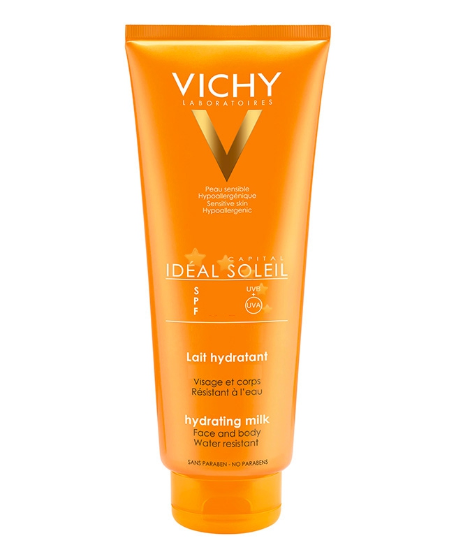 Vichy Ideal Soleil SPF50+ Latte Solare Idrat.  Protettivo 300 ml Beach Protect