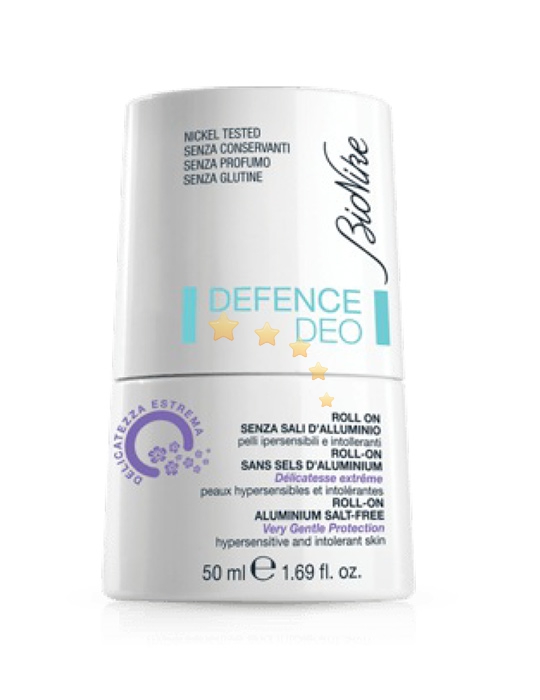 BioNike Deo Roll-on Senza Sali Pelli Sensibili Intolleranti 50 ml scad.30/09/24