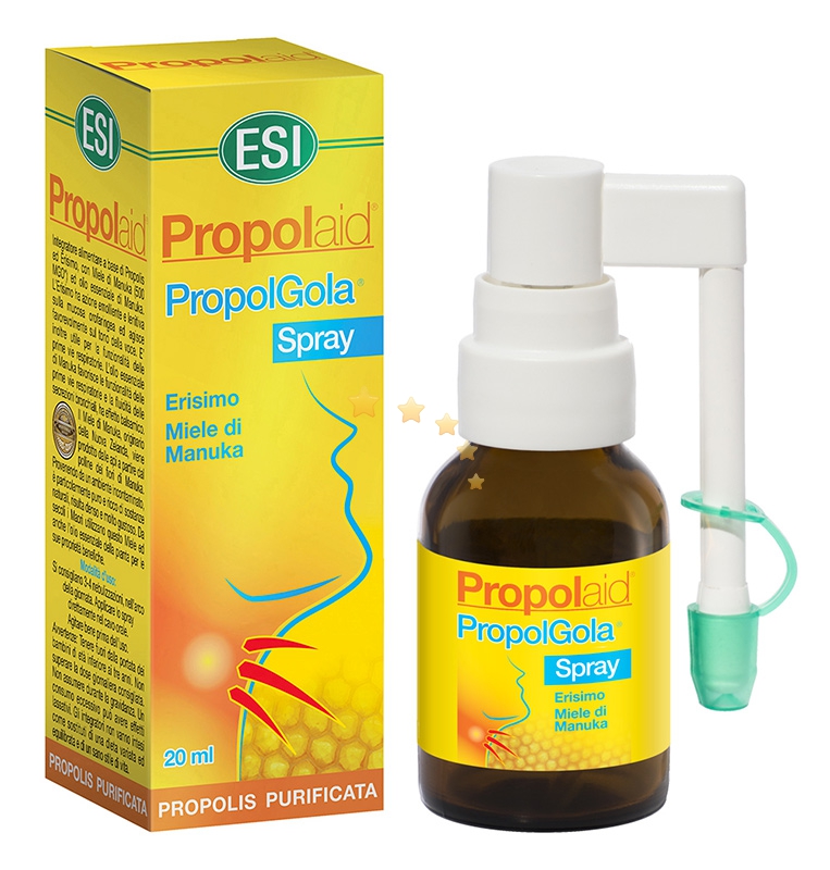 Esi  Protezione PropolAid PropolGola Spray Miele Integratore 20 ml