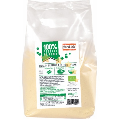 Biotobio - Farina di Piselli Bio - Fior di Loto 400gr