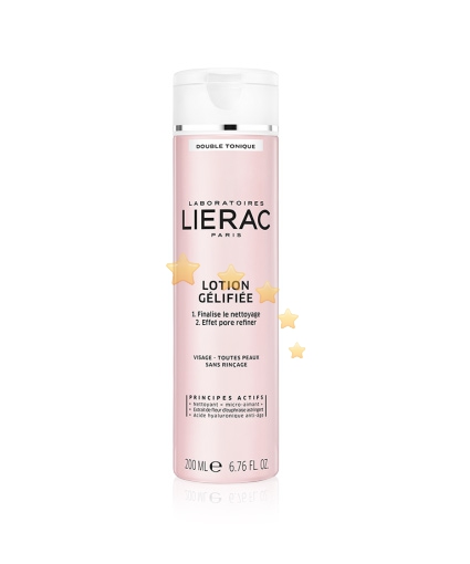 Lierac Linea Double Nettoyant Lotion Gelifiee Tonico Struccante Detergente 200ml