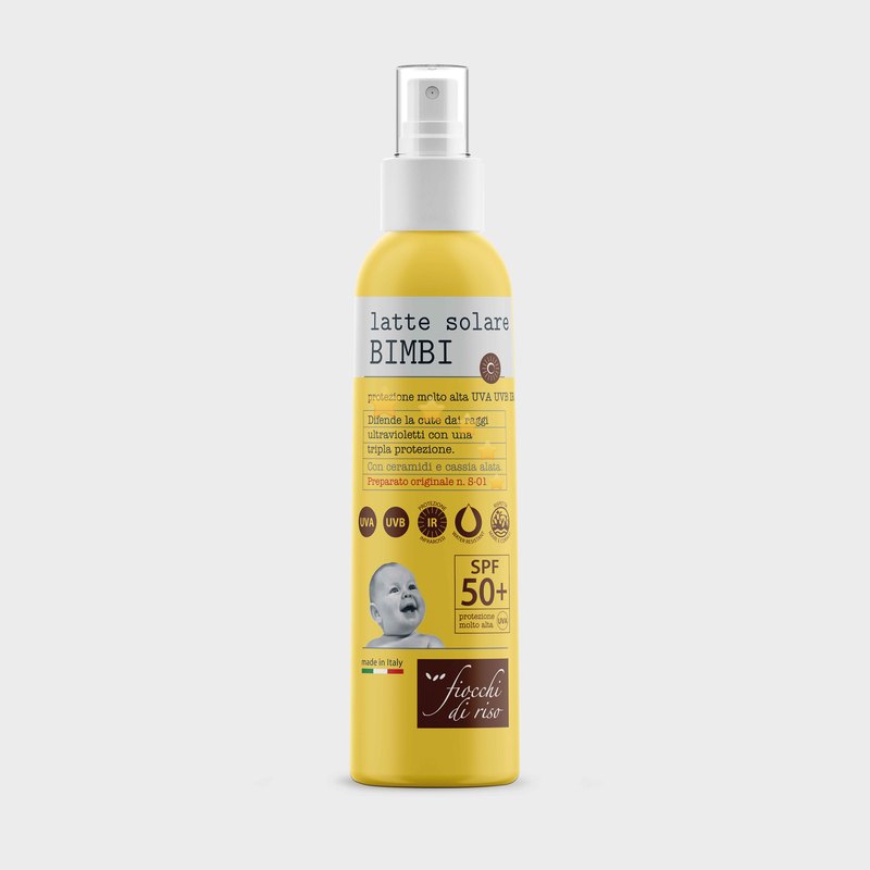 Fiocchi di Riso - Latte Solare Bimbi 50+ Spray 140ml