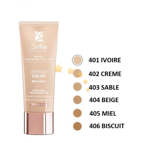 Bionike Defence Color - Mat Velvet 405 Fondotinta 30ml