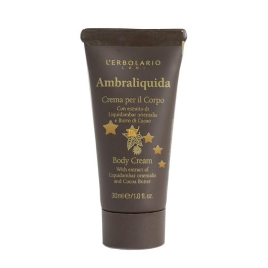 L'Erbolario Linea Ambraliquida Misteriosa e Intensa Crema Corpo Profumata 30 ml