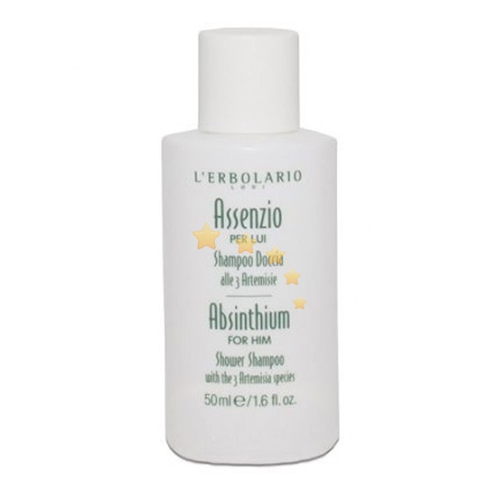 L'Erbolario Linea Assenzio per Lui Shampoo Doccia alle 3 Artemisie 50 ml