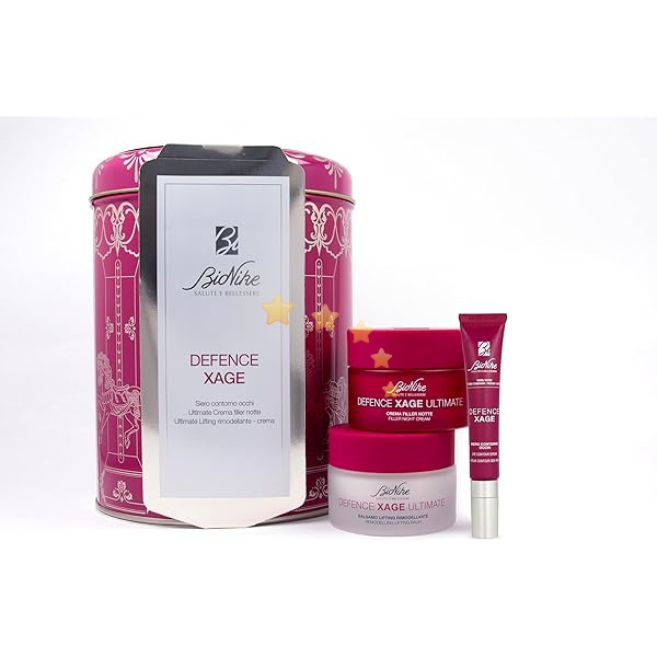 Bionike Cofanetto Xage Ultimate - Crema Lifting, Crema filler notte, Siero Occhi