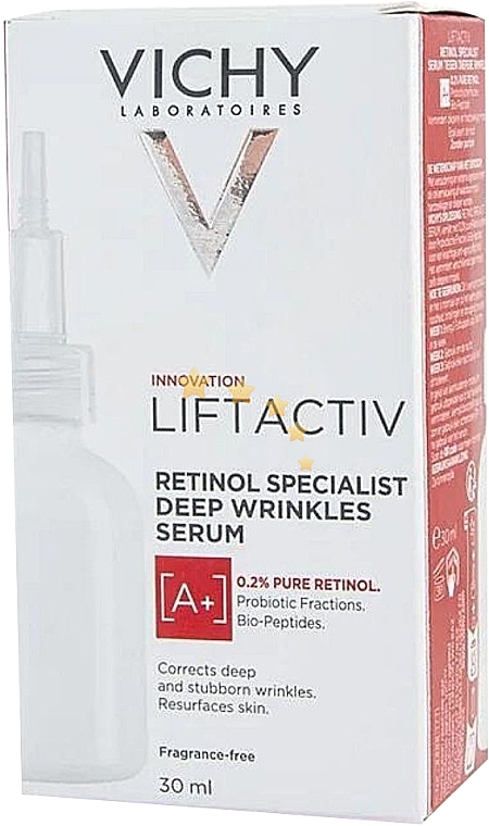 Vichy Liftactiv Retinol Specialist Serum - Rughe Profonde 30ml