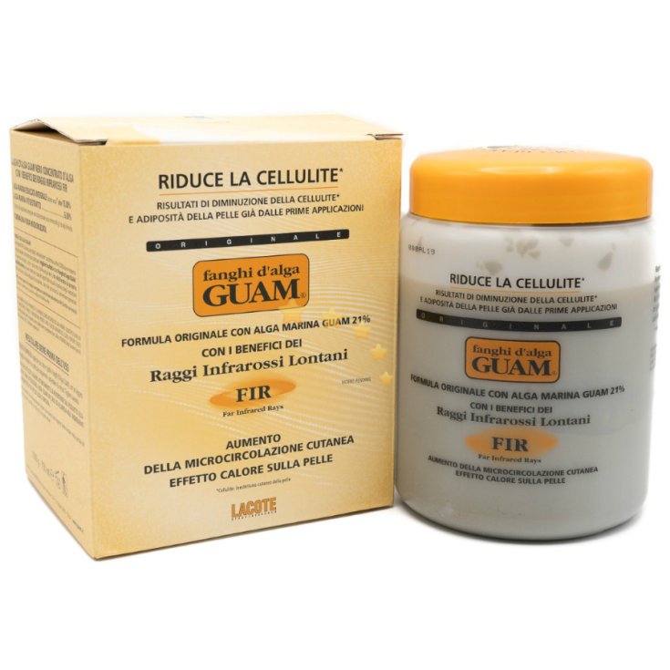 Guam Linea Fanghi d'Alga Anticellulite Fanghi FIR-Raggi Infrarossi Lontani 1kg
