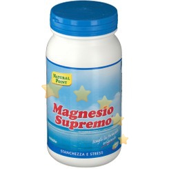 Natural Point Linea Vitamine Minerali Magnesio Supremo Integratore 150 g