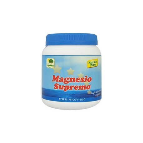 Natural Point Linea Vitamine Minerali Magnesio Supremo Integratore 300 g