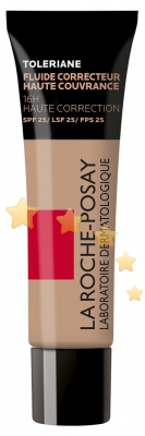 La Roche Posay Toleriane Fondotinta Fluido Correttore Alta Coprenza 13 - 30ml