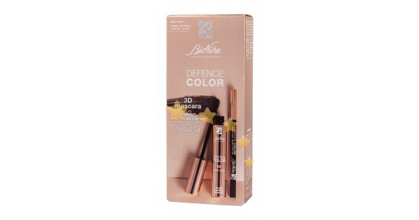 Bionike Linea Defence Color Mascara 3D 101 + Matita occhi kohl & kajal 101