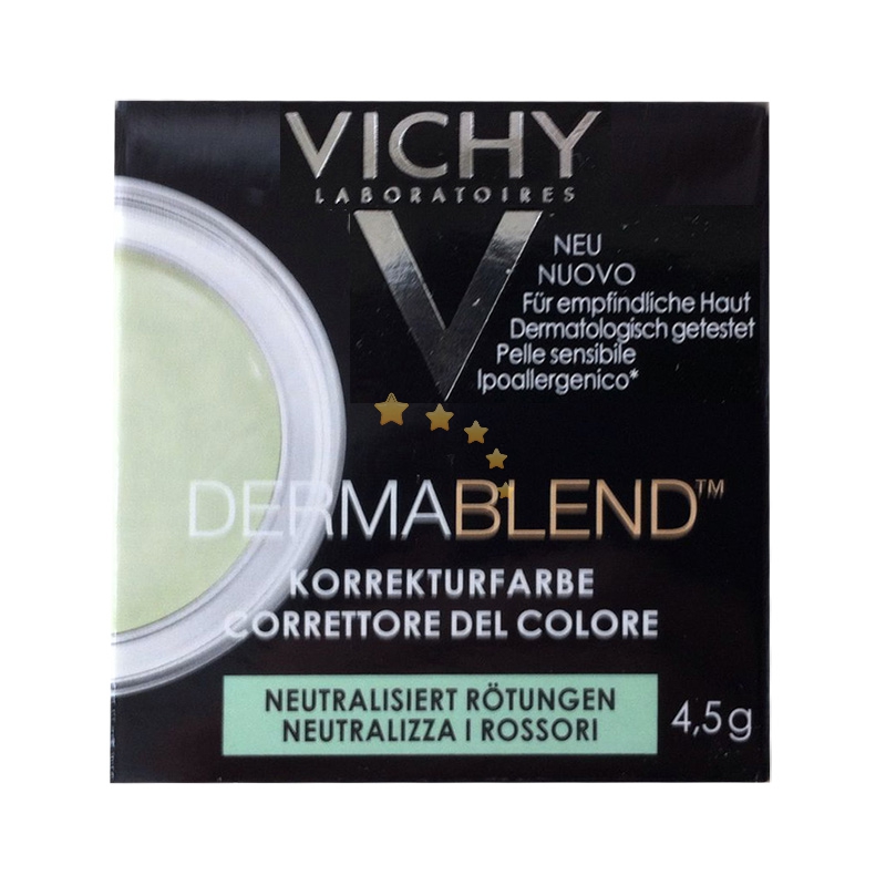 Vichy Make-up Linea Dermablend Correttore del Colore Elevata Coprenza Verde