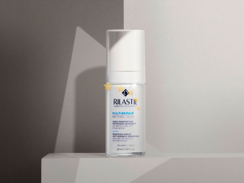 Rilastil Multirepair Retinol Tech Siero Rinnovatore - Antirughe Levigante 30ml