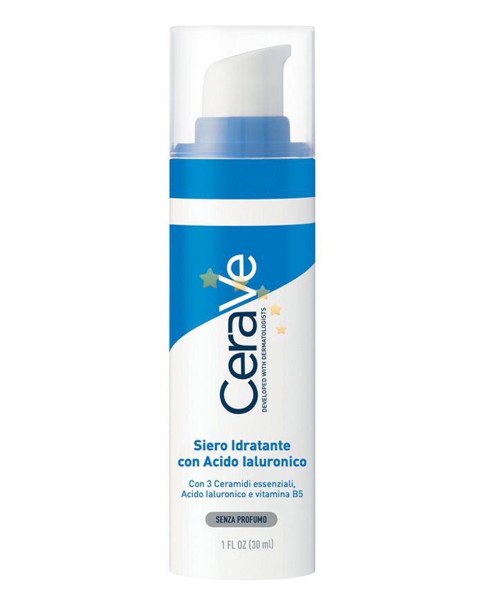 CeraVe Linea Trattamento Idratante Siero Idratante Acido Ialuronico 30ml
