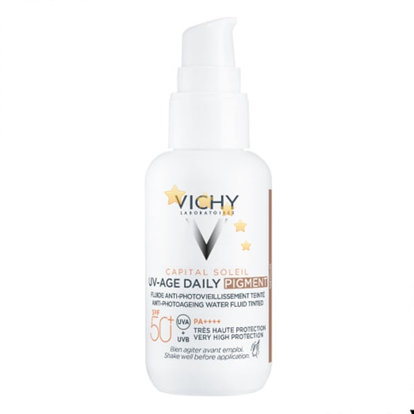Vichy Linea Capital Soleil SPF50+ UV-Age Daily Fluido Colorato Medium 40ml