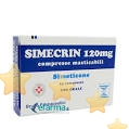 Simecrin 120 Mg Compresse Masticabili 24 Compresse