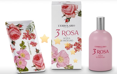 L'Erbolario Linea 3 Rose Addolcente Rinfrescante Acqua di Profumo  100 ml