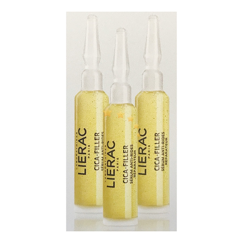 Lierac Linea Cica-Filler Siero Booster Antirughe Riparatore 3 Fiale da 10 ml