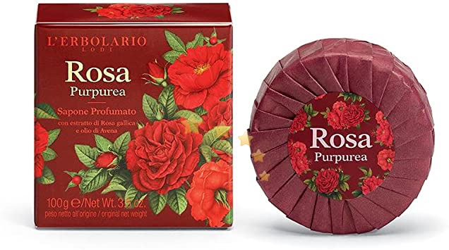 L'Erbolario Linea Rosa Purpurea -Sapone 100gr