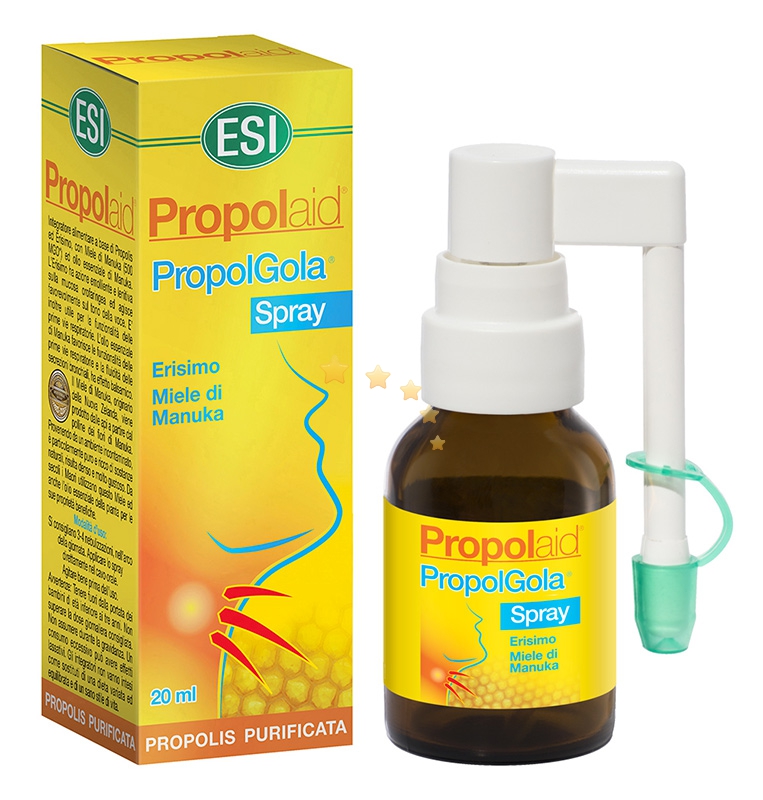 Esi Linea Protezione Inverno PropolAid PropolGola Spray Miele Integratore 20 ml