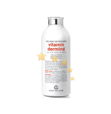Vitamindermina Linea Corpo Trattamento Setificante e Assorbente in Polvere 100 g
