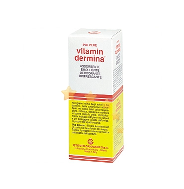 Vitamindermina Linea Corpo Trattamento Assorbente e Protettivo 100 g