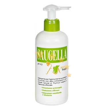 Saugella Linea You Fresh Detergente Intimo Delicato Donne Giovani Fertili 200 ml