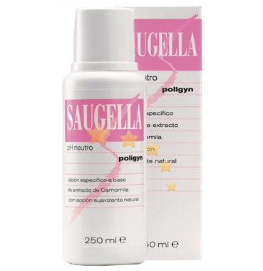 Saugella Linea Poligyn Rosa Dermoliquido Detergente Intimo Delicato 250 ml