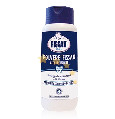 Fissan Baby Linea Il Cambio Polvere Alta Protezione Protegge e Rigenera 250 g