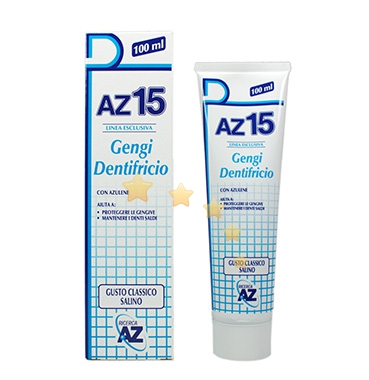 AZ Linea Igiene Orale AZ15 Gengi Dentrificio Protezione Gengive Classico 100 ml