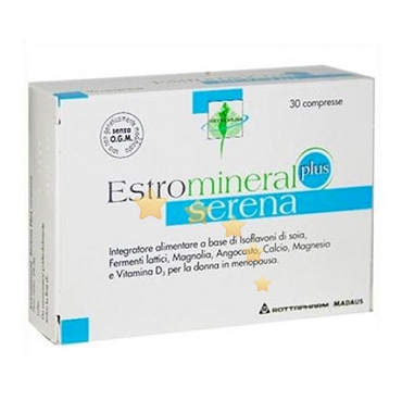 Estromineral Linea Menopausa Serena Plus Integratore Alimentare 30 Compresse