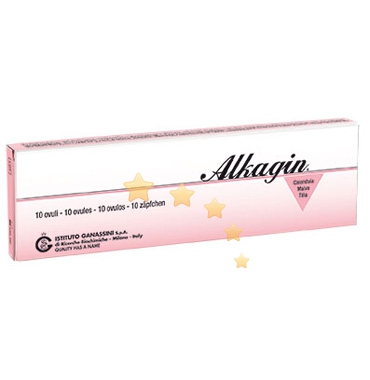 Alkagin Linea Intima Dermatologica Ovuli Protettivi Rinfrescanti 10 Ovuli 3 g