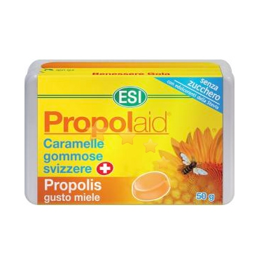 Esi Linea Protezione Inverno PropolAid Caramelle Gommose Svizzere 50 g Miele