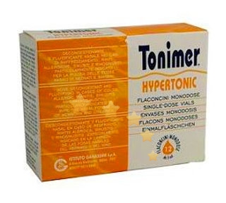 Ganassini Linea Pulizia e Salute Tonimer Soluzione Hypertonic 18 Fiale 5 ml