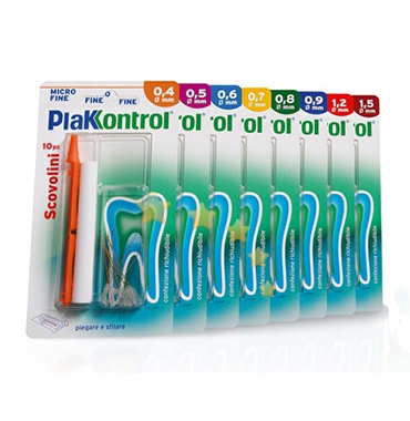 Plakkontrol Linea Igiene Interdentale Quotidiana 6 Scovolini no Manico 1,5 mm