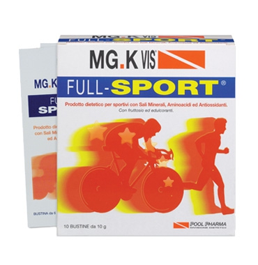 MGK VIS Linea Integrazione Sportivi Full Sport Integratore 10 Buste da 10 g