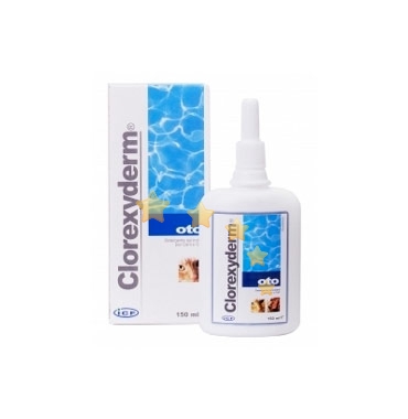 ICF Farmaceutici Linea Animali Domestici Clorexyderm Oto Cani Gatti 150 ml