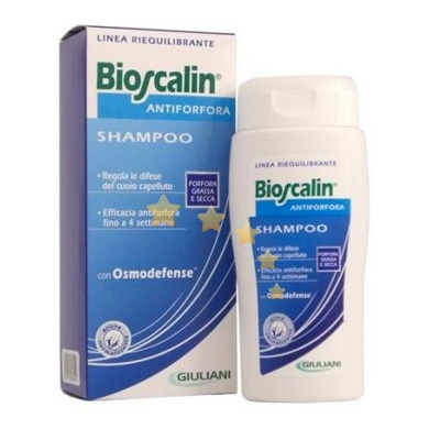 Bioscalin Linea Forfora Grassa/Secca Shampoo Riequilibrante Osmodefence 200 ml