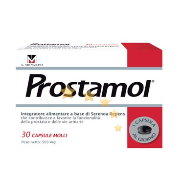 Menarini Linea Benessere Uomo Prostamol Integratore Alimentare 30 Capsule