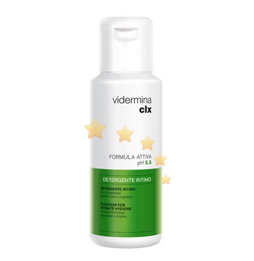 Vidermina Linea Verde CLX Detergente Intimo pH 5.5 Formula Attiva 300 ml