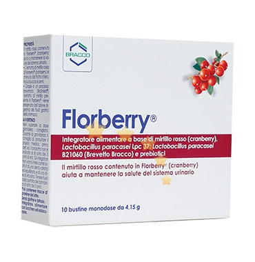 Bracco Linea Apparato Urinario Florberry Integratore Alimentare 10 Bustine