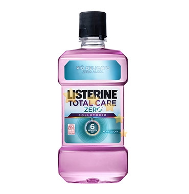 Listerine Linea Igiene Orale Quotidiana Total Care Zero Colluttorio 250 ml