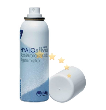 Fidia Linea Dispositivi Medici Hyalosilver polvere per medicazioni spray 125 ml