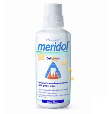 meridol Linea Igiene Dentale Quotidiana Collutorio Gengive Irritate 400 ml
