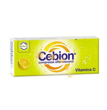 Cebion Linea Difese Immunitarie Vitamina C Integratore 10 Compresse Efferv Limon