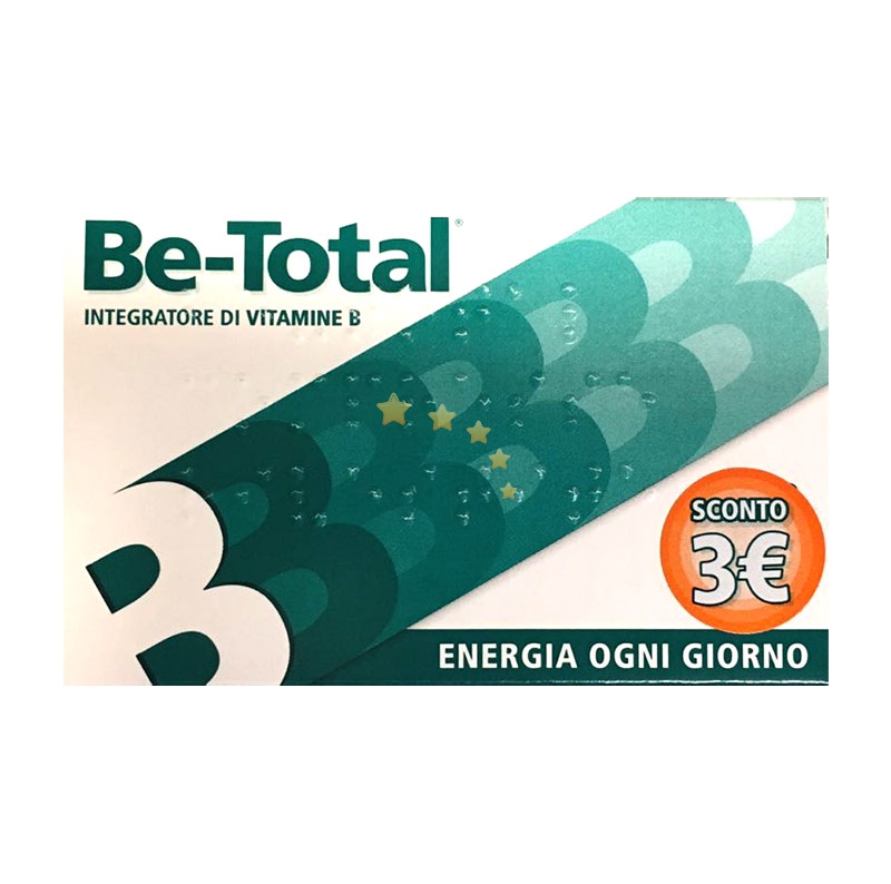 Betotal Linea Vitamine e Minerali Integratore Alimentare Vitamine B 40 Compresse